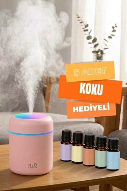 300 ml Ultrasonic Air Humidifier and Aromatherapy Device - with Fragrance Gift