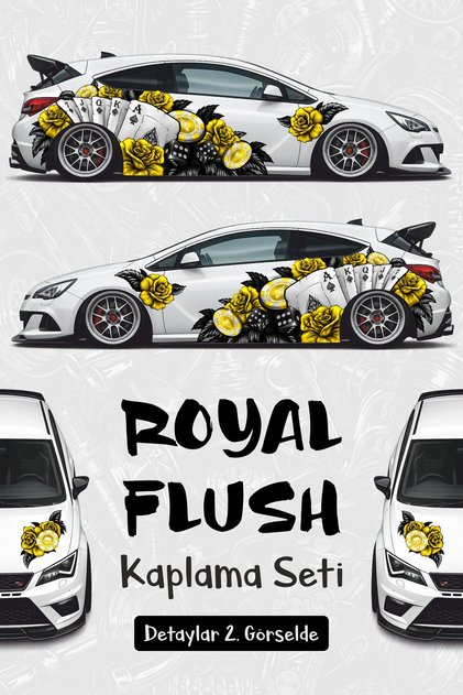 ROYAL FLUSH Araç Kaplama Seti