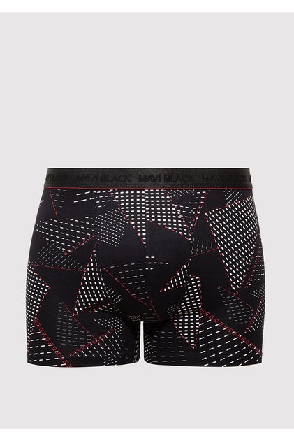 Boxer negru imprimat 0912177-900