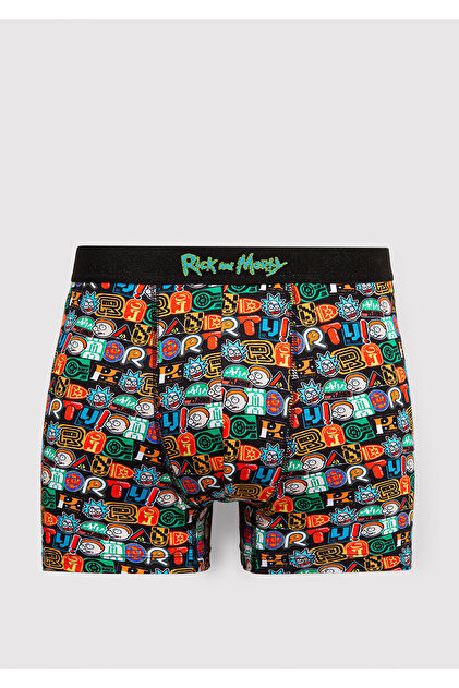 Rick und Morty bedruckte farbige Boxershorts 0911985-34621