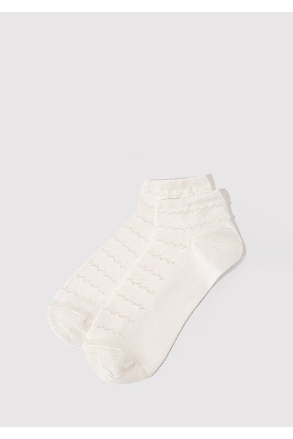 Ecru Booties Socks 1912895 -70053