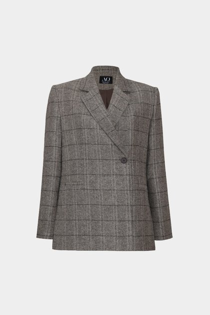 Premium Orven Herringbone Wool Woven Jacket