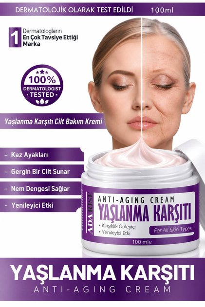 Gençleştiren Botox Etkili Yaşlanma Karşıtı Ve Kırışıklık Karşıtı Leke,giderici Krem 100 ml
