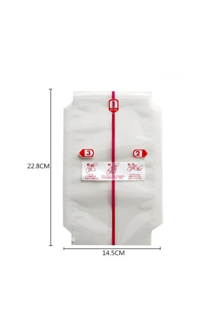 as picture 14.5x22.8cm 100Pcs Storage Bags for Food Storage Rice Paper Wrappers Sushi Packing Bag Wr