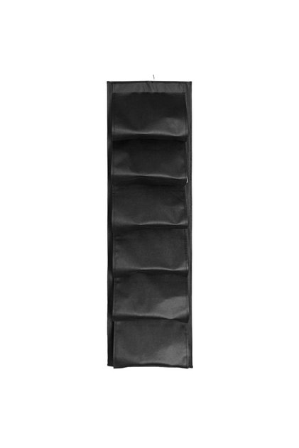 11-15 Cells black ​​Space-Saving Hanging Organizer - 12-Pocket Storage Bag for Shoes/Toys, Non-Woven