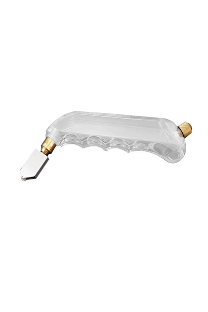 WHITE Professional Pistol Type Glass Cutter Ceramic Tile Cutting Tool Lubricated Glass Cutter Cement