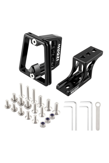Black Kit MUQZI Folding Bike Front Bag Carrier Raise Adapter Kit For Brompton Dahon Bike Bag