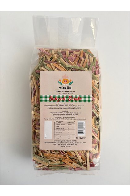 Geleneksel Sebzeli Erişte 500Gr