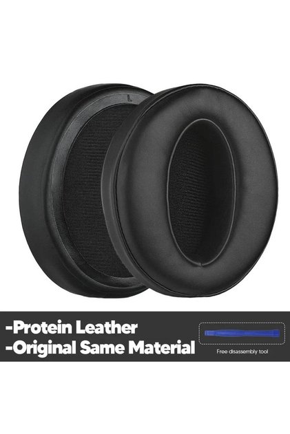 Leather Black Replacement Earpads For Sennheiser HD 450BT 458BT 300 4.30 4.20 400S 350BT Headphones
