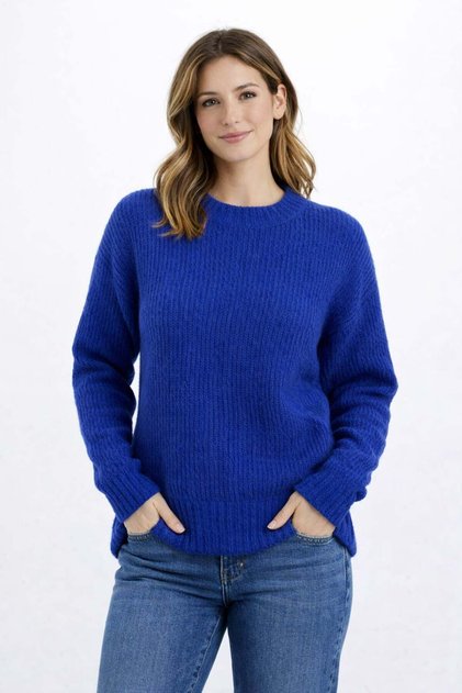 Women's Crew Neck Sweater Zt01