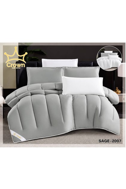 Luxury Cloud Duvet Plain Plain and Plain with Fixed Filling _ 4-Piece Set-140*200