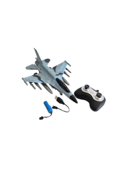 Avion Militar cu Telecomandă 1:18, Control Direcțional, Încărcare USB, Disponibil în Mai multe