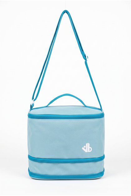 Thermoduo Bellows Heat Insulated Thermal Bag | Waterproof Feeding and Bottle Carrying Bag, Turquoise