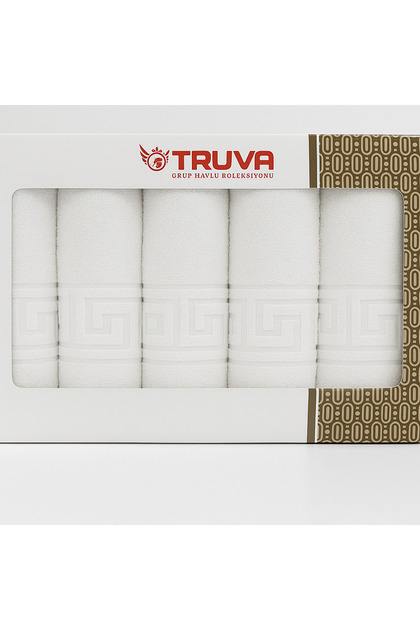 Set 4 Prosoape Baie Hoteliere Greek | Bumbac Turcesc 100% | Densitate 500 gsm | 2x 70x140 cm + 2x 50x90 cm