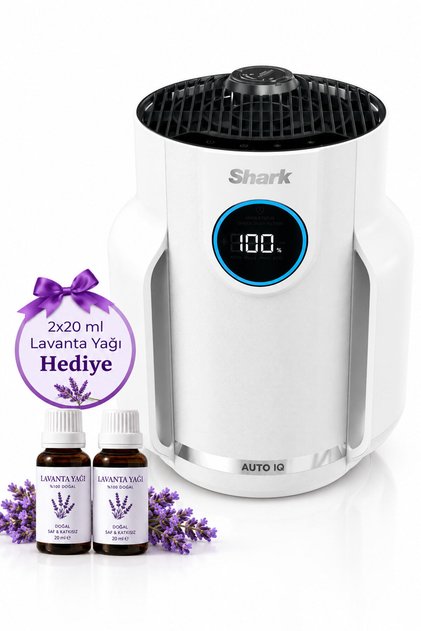 NeverChange5 Compact Pro Hava Temizleyici - Beyaz 2x20 ml Lavanta Yağı Hediye