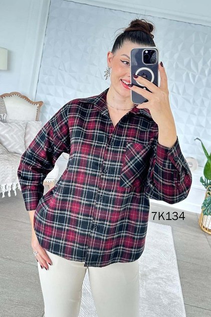 Ekose Oduncu Gömlek 7K134