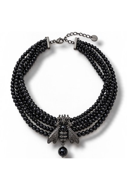 Brand choker necklace