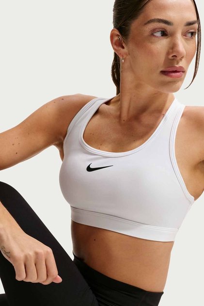 Kadın Beyaz Sporcu Sütyeni Pedli Bra Fitness Antrenman Büstiyer