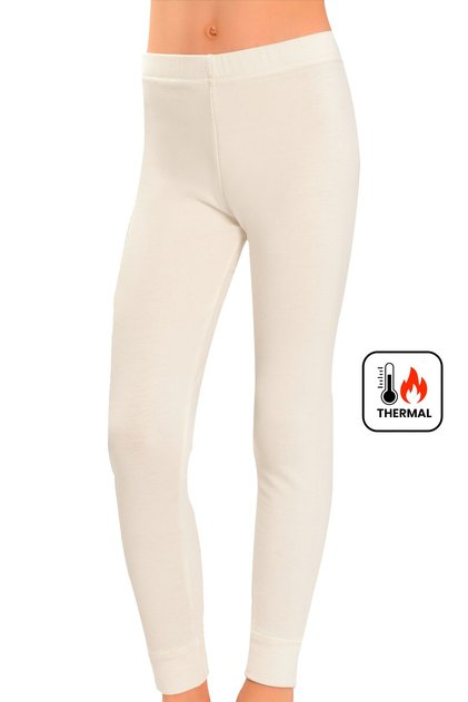 Children's Single Thermal Tights with Fleece Inside, Warm and Comfortable for Winter (7340)