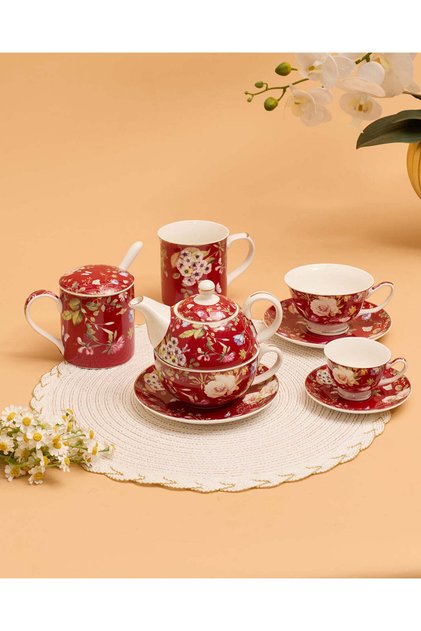 Assorted Floral Tea Set 3 Piece