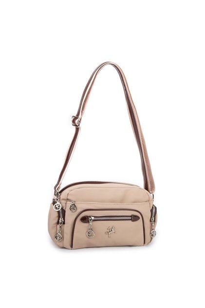 Vera Bag Women's Multi-Compartment Daily Crossbody Bag Sand Brown Buzzy