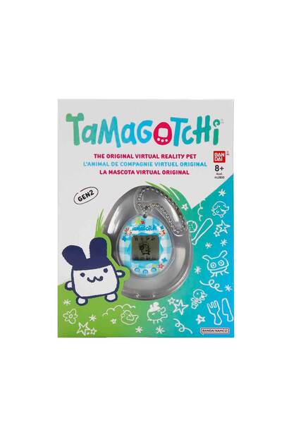 Original Gen 2 Flower Gingham Virtual Baby Digital Pet Electronic Toy