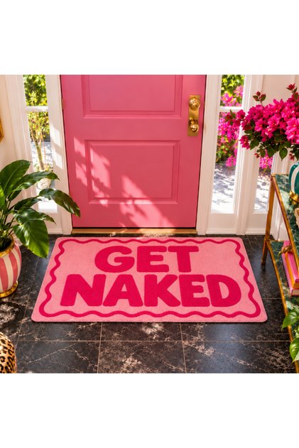 Aura Textile-Themed Woven Base Decorative Door Mat and Bathroom Mat Auraplus105