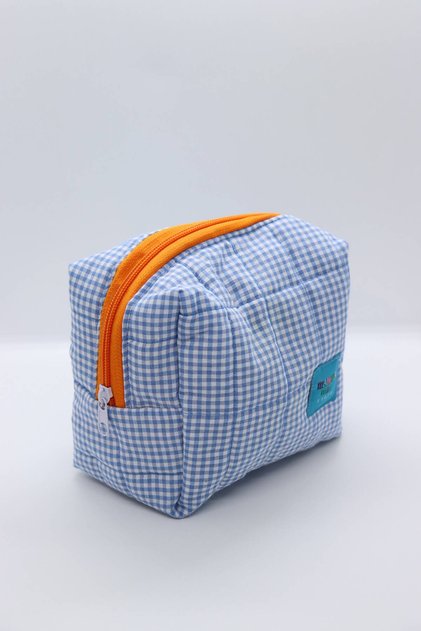 Blue Pöti Makeup Bag Organizer Travel Type Bag Makeup Organizer