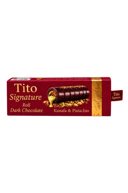 Roll Pistachio & Kunafa Dark Chocolate