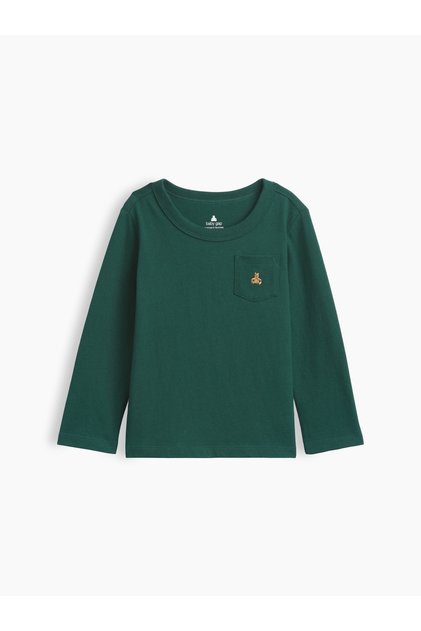 Erkek Bebek Koyu Yeşil Mix & Match T-Shirt