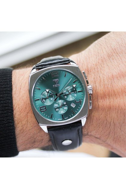 Fs019841 Leather Cord Men's Wristwatch