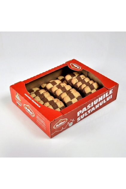 Fursecuri Domino glasate, 500 g