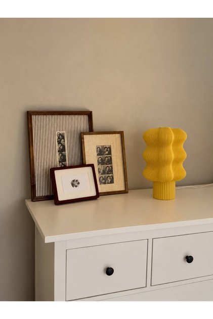 KNIDOS Minimalist 3D Tasarım Ambiyans Lambası