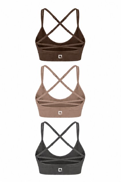 3-Pack Griba Seamless Sports Bustier Pack