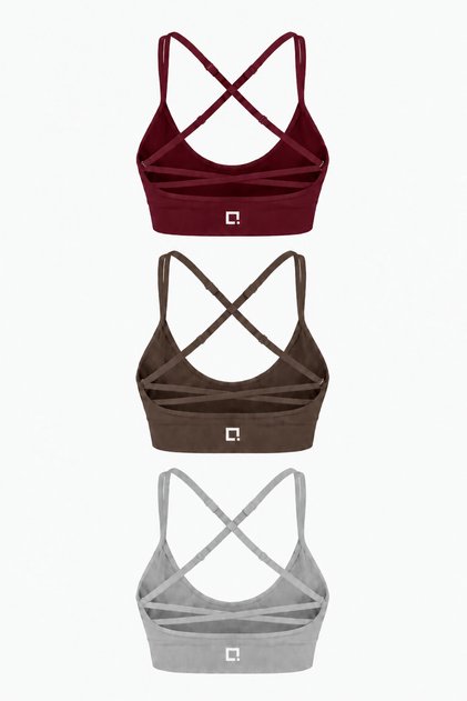 3-Pack Griba Seamless Sports Bustier Pack