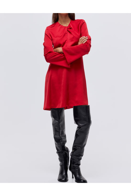 Rochie scurta, rosu