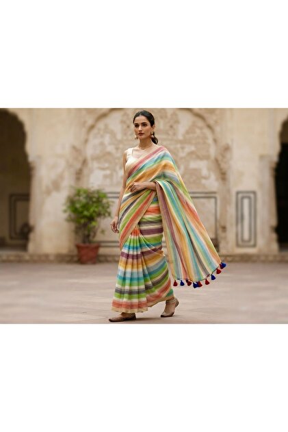 Mulcotton saree Mulmul