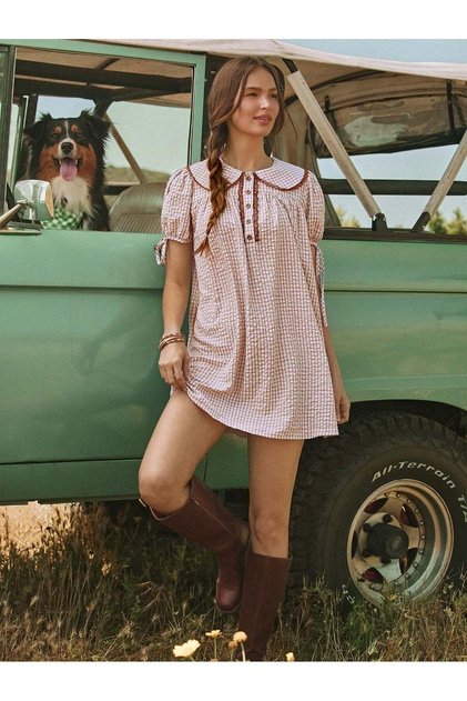 Rochie mini, mix culori