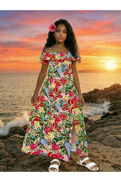 Rochie, mix culori