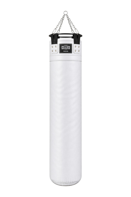 Proline Salon Tipi Çemberli Boks Torbası 180 x 40 cm Beyaz