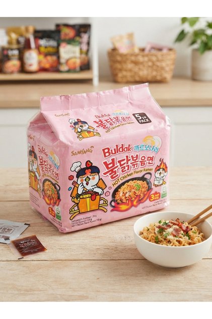Carbonara Cream Ramen Noodle 130 gr X5 ADET