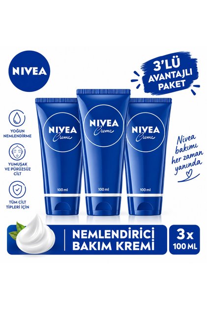 Creme Nemlendirici Bakım Kremi X 3 Adet