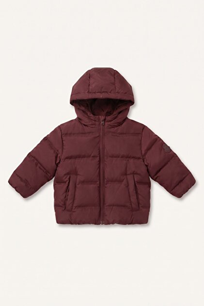 Water Repellent Hooded Zippered Coat Baby Boy C6963A526Au