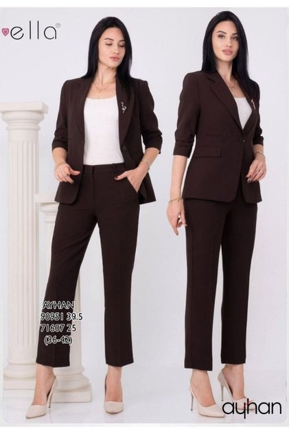 Drawstring Sleeves, Bronchial Detail, Side Pockets, Straight Leg Double Suit