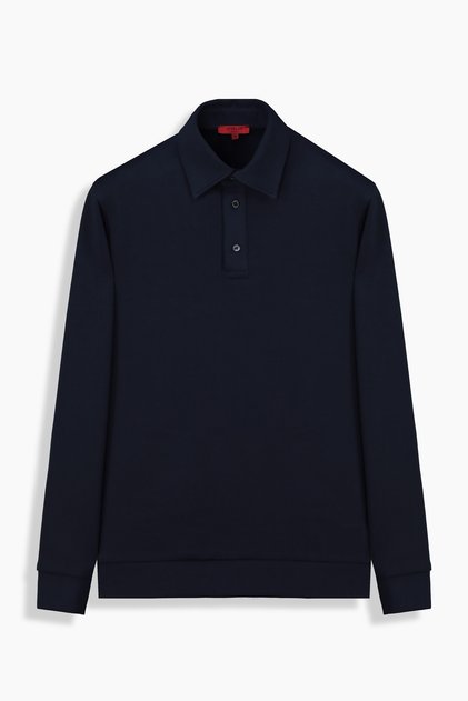 Interview Polo Collar Cotton Sweat T-Shirt
