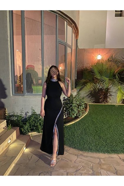 long black evening dress