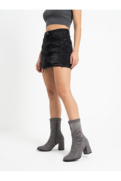 Artı-Artı022-3109 Women's Daily Day & Night Heeled Fancy Boots