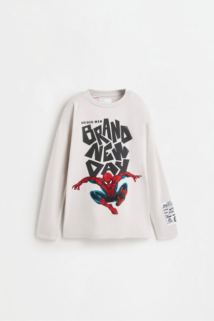 ERKEK ÇOCUK Spiderman ©Marvel baskılı t-shirt