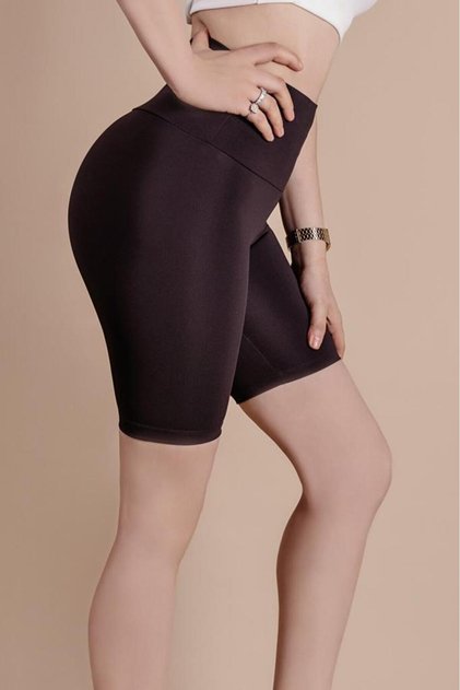 Selin Beauty My Crown Black Short Leggings XS Size