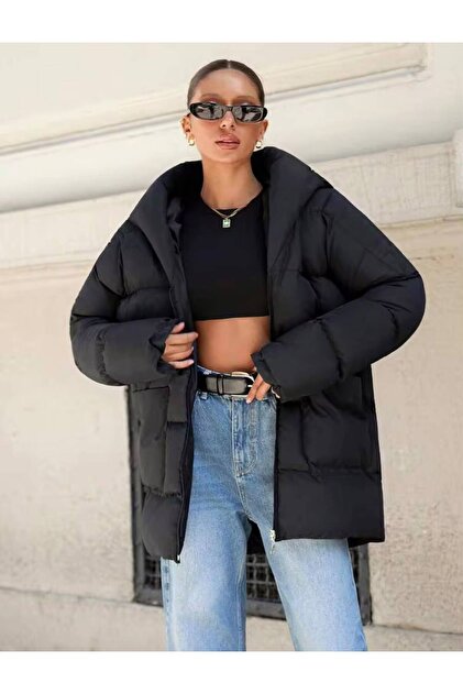 Oversized puffer jacket